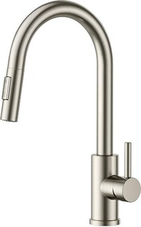 NEW FORIOUS 360° Swivel High Arc Brushed Stainless Steel Kitchen Sink Tap Z03