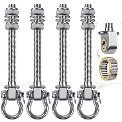 Schwunghaken Kugellager 225 mm Edelstahl 304 Deckenhaken Drehhaken Boxsack Decke