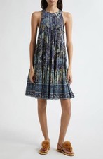 Ulla Johnson Mari Portofino Botanical A Line Trapeze Dress Size 2 NWT Flowy Boho
