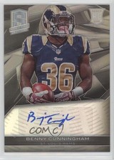 2013 Panini Spectra Rookie Auto 275/299 Benny Cunningham #108 Auto 0s3