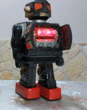 Horikawa SUPER SPACE GIANT ROBOT (40 cm) Tin Toy Japan WORKS GREAT! L@@K VIDEO 