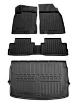 Gummimatten FußMatten Kofferraumwanne FüR Nissan Qashqai J11 2014-2017