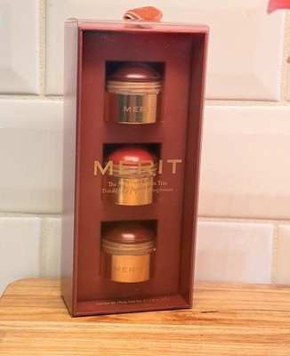Merit Mini Flush Blush Balm Trio PostModern Le Bonbon Redux Limited Edition Set