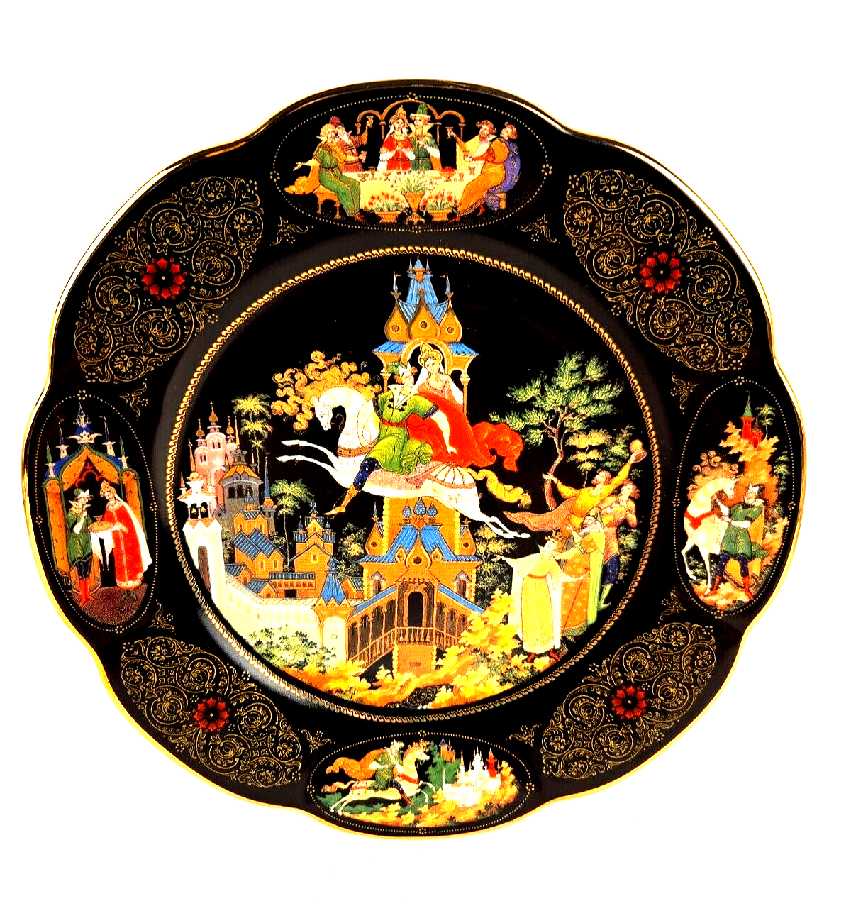 Love's Quest Russian Collectors Plate 1998 Limited Edition by Bradford Exchange