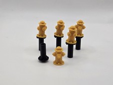 1/50 Scale Fire Hydrant diorama accessory 5 Pack in Yellow