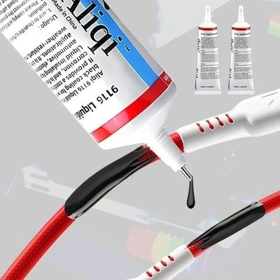 WATERPROOF LIQUID ELECTRICAL TAPE RUBBER INSULATION CABLE WIRE COAT GLUE SEAL UK