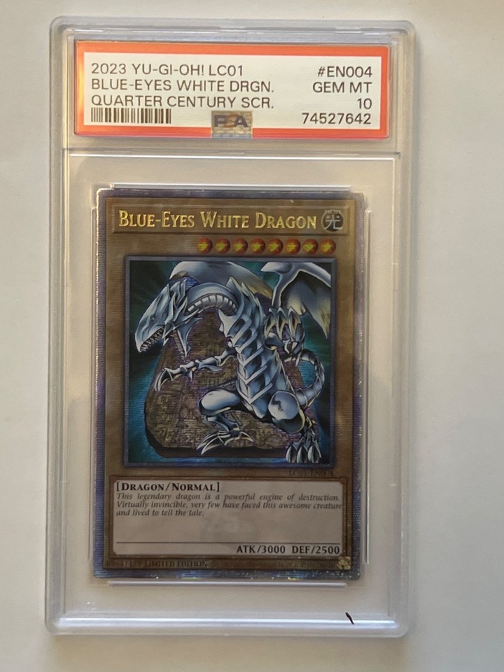 psa-10-yu-gi-oh-blue-eyes-white-dragon-quarter-century-secret-rare-ebay