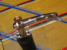 1932 Packard 900 Locking Outside Door Handlebezelkey. Replated.