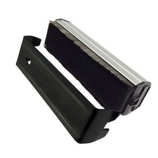 2 in 1 Carbon Fiber Velvet Vinyl Record Anti Static Cleaning Brush Dust Remover