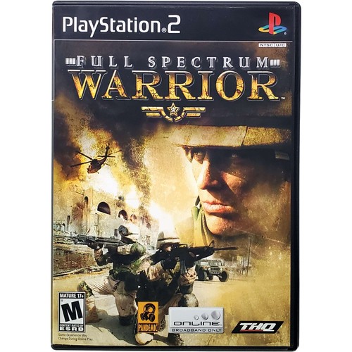 Full Spectrum Warrior - Sony Playstation 2 PS2 Tested 1Y Guarantee