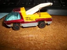 1969 Hot Wheels REDLINE Tow Truck ROSE pink TOUGH White Interior NICE CONDITION