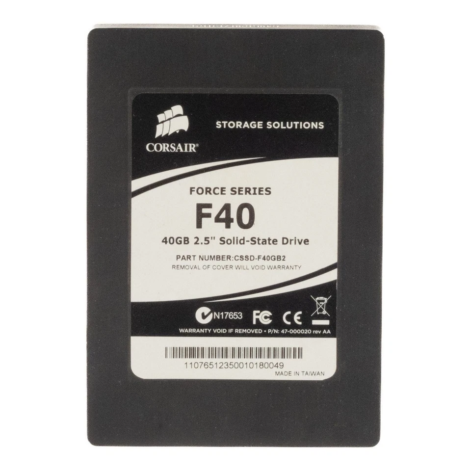 SSD Corsair Force Series F40 40GB MLC SATA II 2.5'' CSSD-F40GB2 - Image 3 of 3