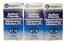 RELIABLE-1 Sodium Chloride 5% Eye SOLUTION 15 mL ( 3 pack ) --