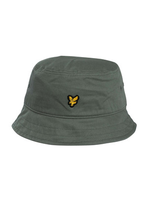 Lyle & Scott Herren Logo Bucket Hat, Grün