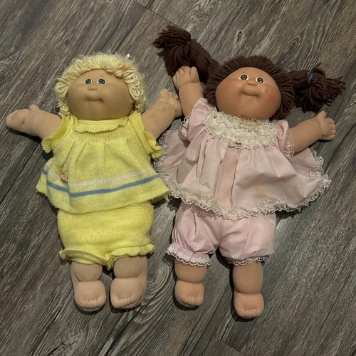 Lot Of 2 Vintage Cabbage Patch Dolls