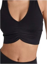 Alo Yoga Wild Thing Bra Women’s Size Small Black Sports Bra