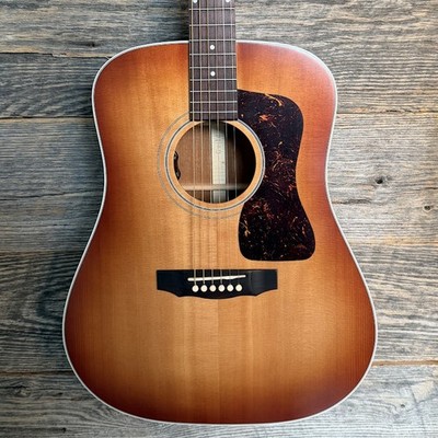 Guild D-40E Standard Acoustic-Electric Guitar w/Case - Pacific Sunset Burst