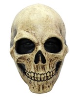 TotenschäDel Vollkopf Maske Als KostüMzubehöR FüR Halloween Und Fasching