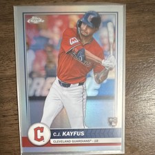 Topps 2026 Series 1 Rookie #35 C.J. Kayfus Cleveland Guardians Baseball Card