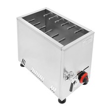 21L/22.19Qt Stainless Steel Gas Frying Machine Commercial Hot Corn Dog Fryer