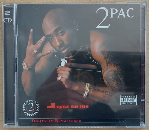 2PAC - ALL EYEZ ON ME (2-CD DOUBLE ALBUM, 2001) *DIGITALLY REMASTERED, EXPLICIT