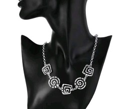 925sterling Silver Minimalist Beautiful Chunky Necklace