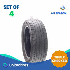 Set Of 4 Used 23555r19 Michelin Primacy All Season Goe Acoustic 16s9a Set Of 4 Used 23555r19 Michelin Primacy All Season Goe Acoustic 16s9a