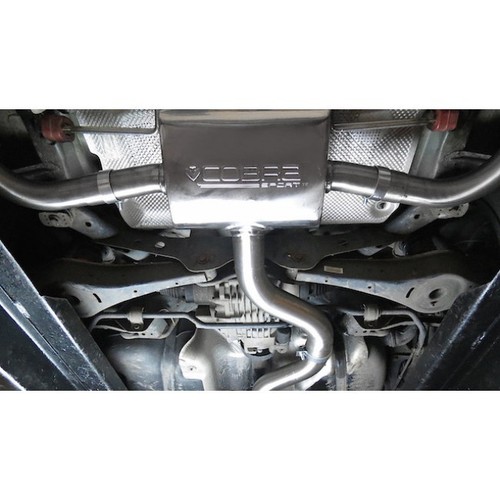 Cobra Sport Audi TTS MK2 TT Coupe Ab-Kat-Auspuffanlage Edelstahl ohne Res 3" - Bild 6 von 8