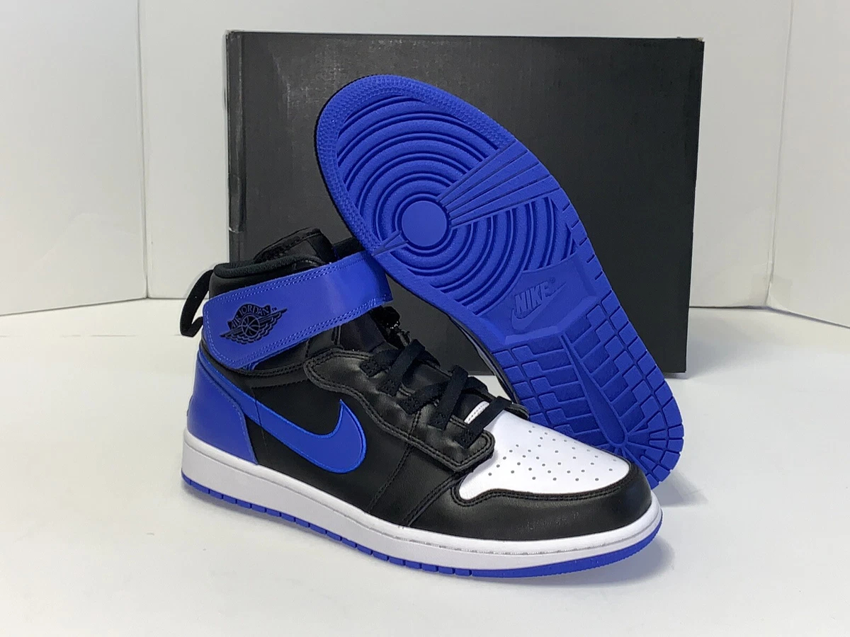 Nike Air Jordan 1 HI FLYEASE CQ3835 041 Royal Blue White Mens Sneakers Sz  10.5* | eBay