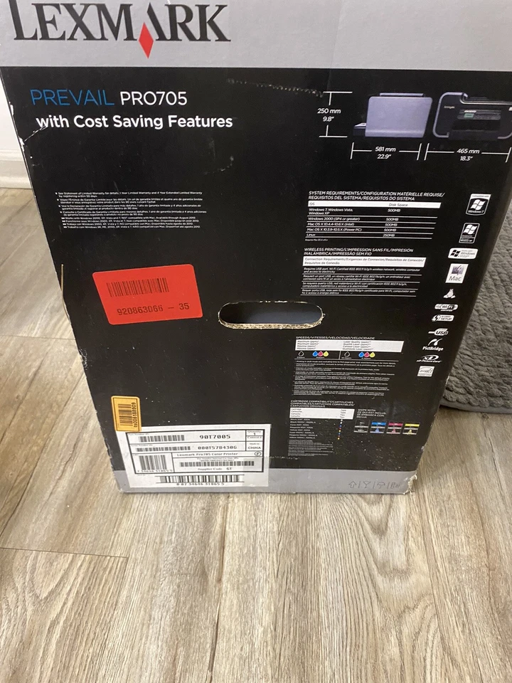 New Lexmark Prevail Pro705 All-In-One Inkjet Printer - Image 3 of 4