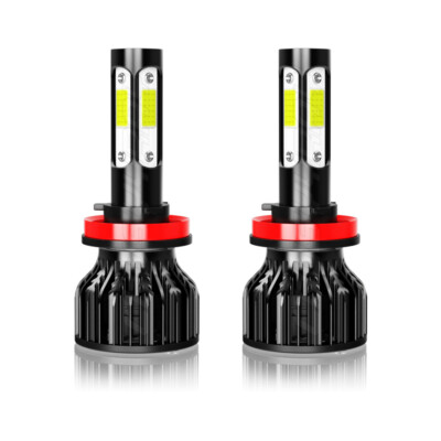 For Kawasaki ZX14r 2006-2014 2015 Combo H9 H11 LED Headlight Bulbs
