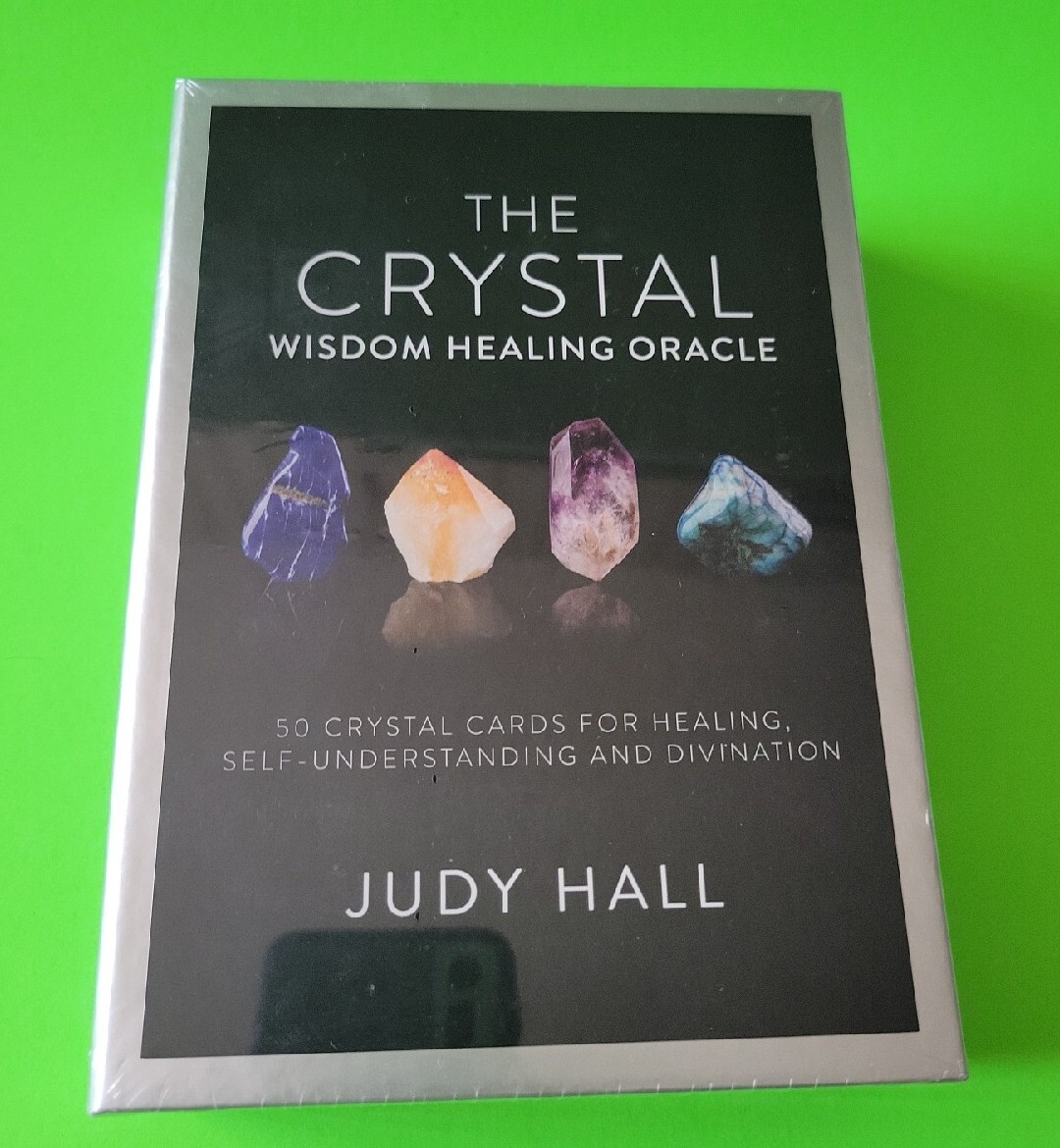 The Crystal Wisdom Healing Oracle By Judy Hall (50 Cards) w