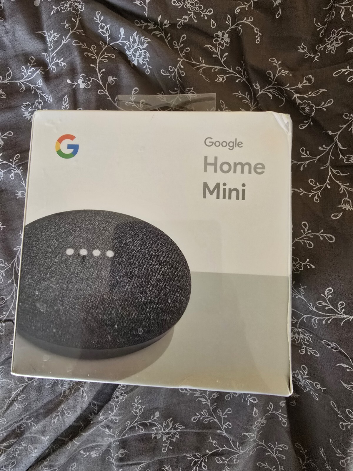 Google Home Mini Smart Speaker with Google Assistant - Charcoal (GA00216-US) NEW-image