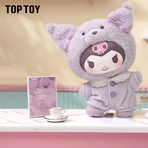 TOPTOY Sanrio Family Latte Baby Plüsch Puppe Serie Blindbox Figur Spielzeug - Bild 17 von 22