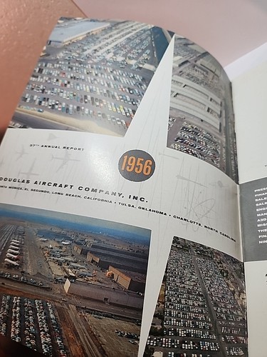 Douglas Aircraft Company Inc Annual Report 1956 Rare Aviation History JBX53 - Picture 4 of 9