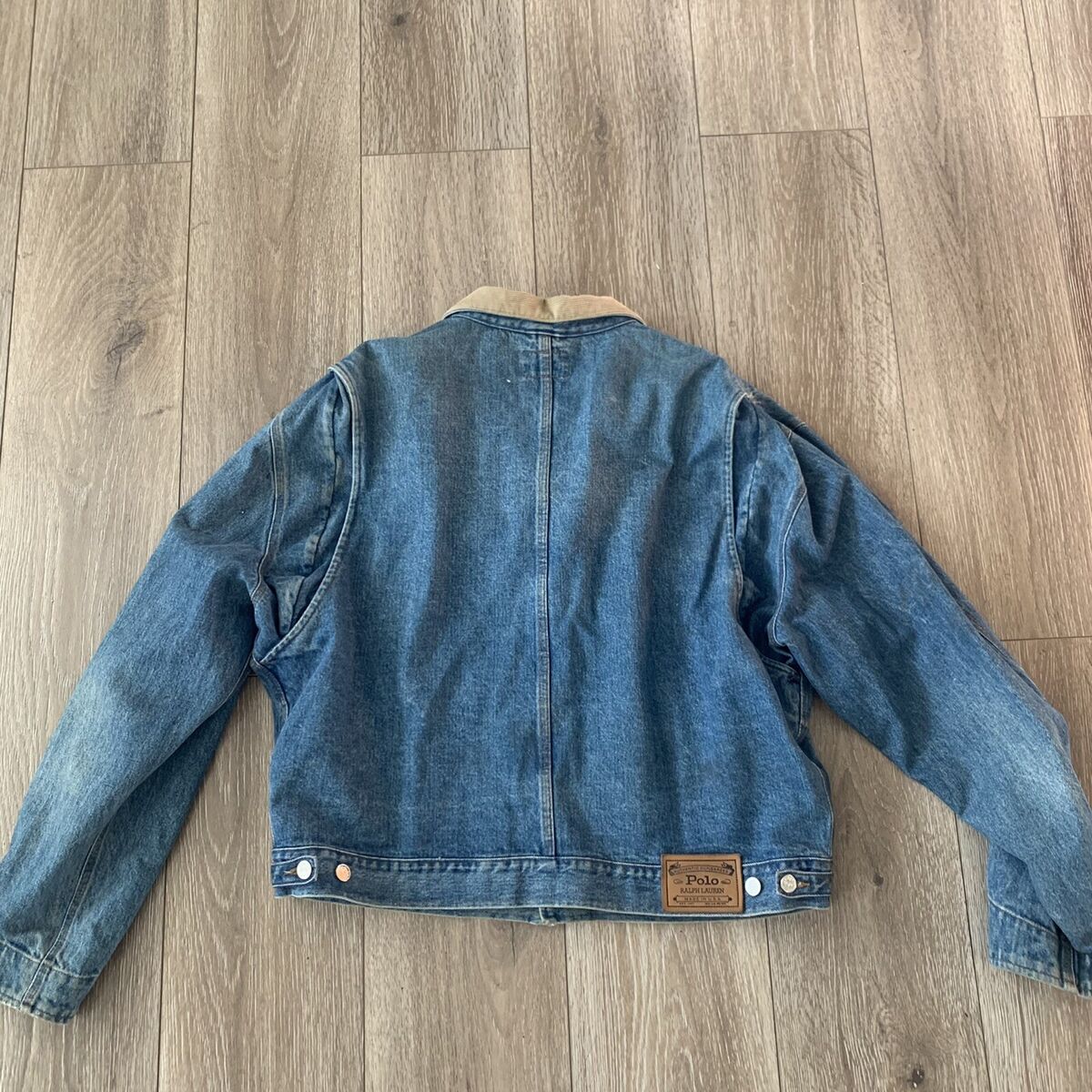 Vintage 90s Polo Ralph Lauren Dungaree Denim Jacket Jean XL Vintage 90s Polo Ralph Lauren Dungaree Denim Jacket Jean XL