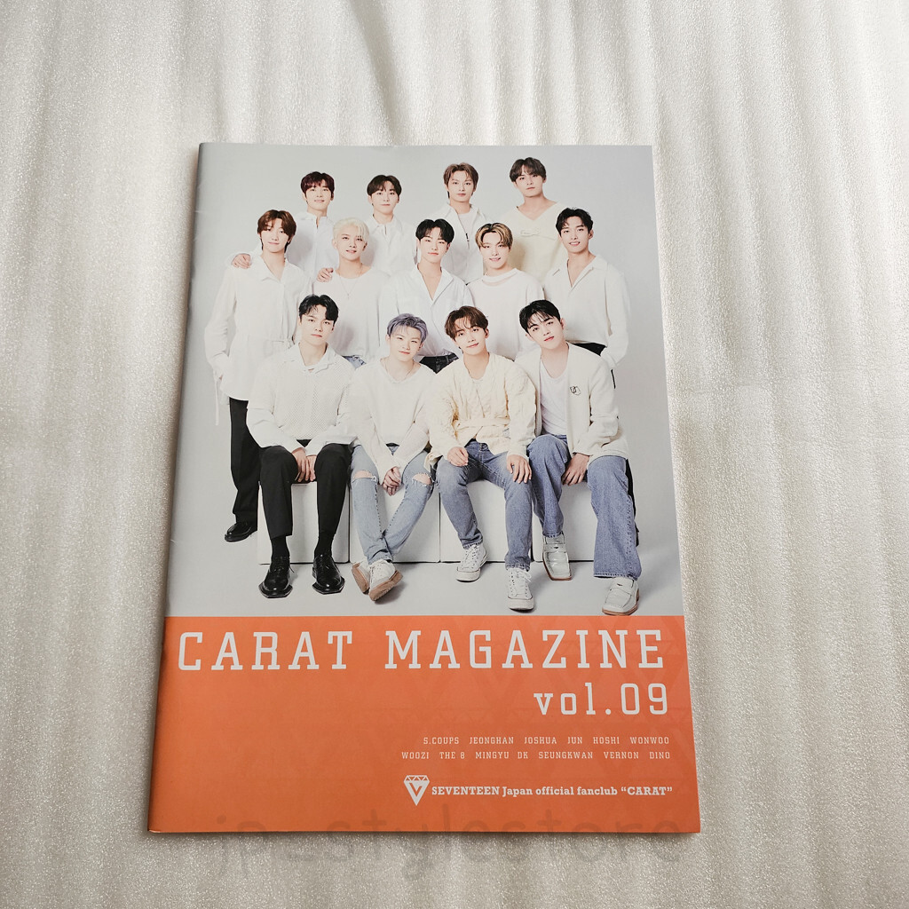 SEVENTEEN CARAT MAGAZINE vol.9 Japan fanclub kpop fc | eBay