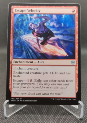 mtg cards with escape  Artist decks and prices July 2026  MTG DECKS You may play cards exiled this way until the end of your next turn MTG #132 Escape Velocity Theros