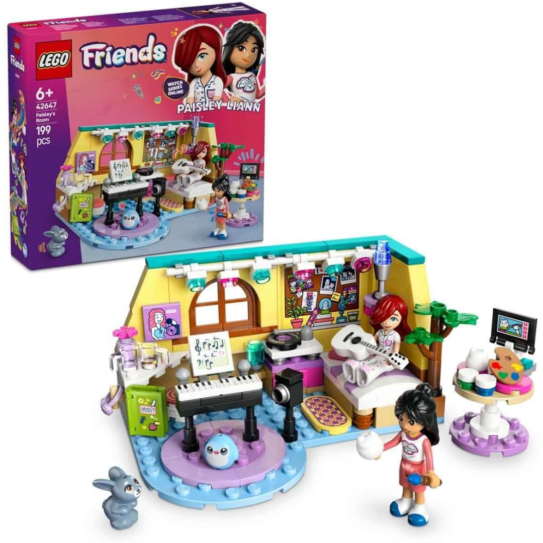 Lego Friends 42644 Paisleys Room & 2 Dolls Construction Building Playset