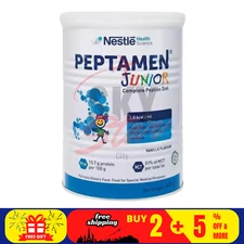 400g Nestle PEPTAMEN JUNIOR Complete Peptide Diet Vanilla Flavor FREE SHIP