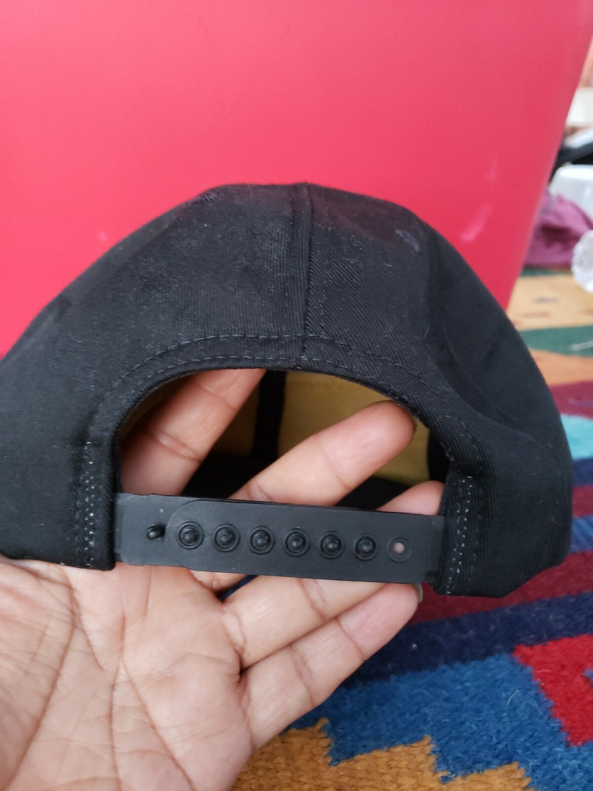 Vintage  MAC Tools Patch Snapback Cap  Black Silv… - image 3