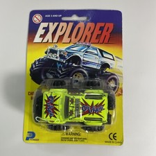 Pioneer Explorer Ford Bronco II con neumáticos de gran tamaño Diecast SUV 1:64 NUEVO