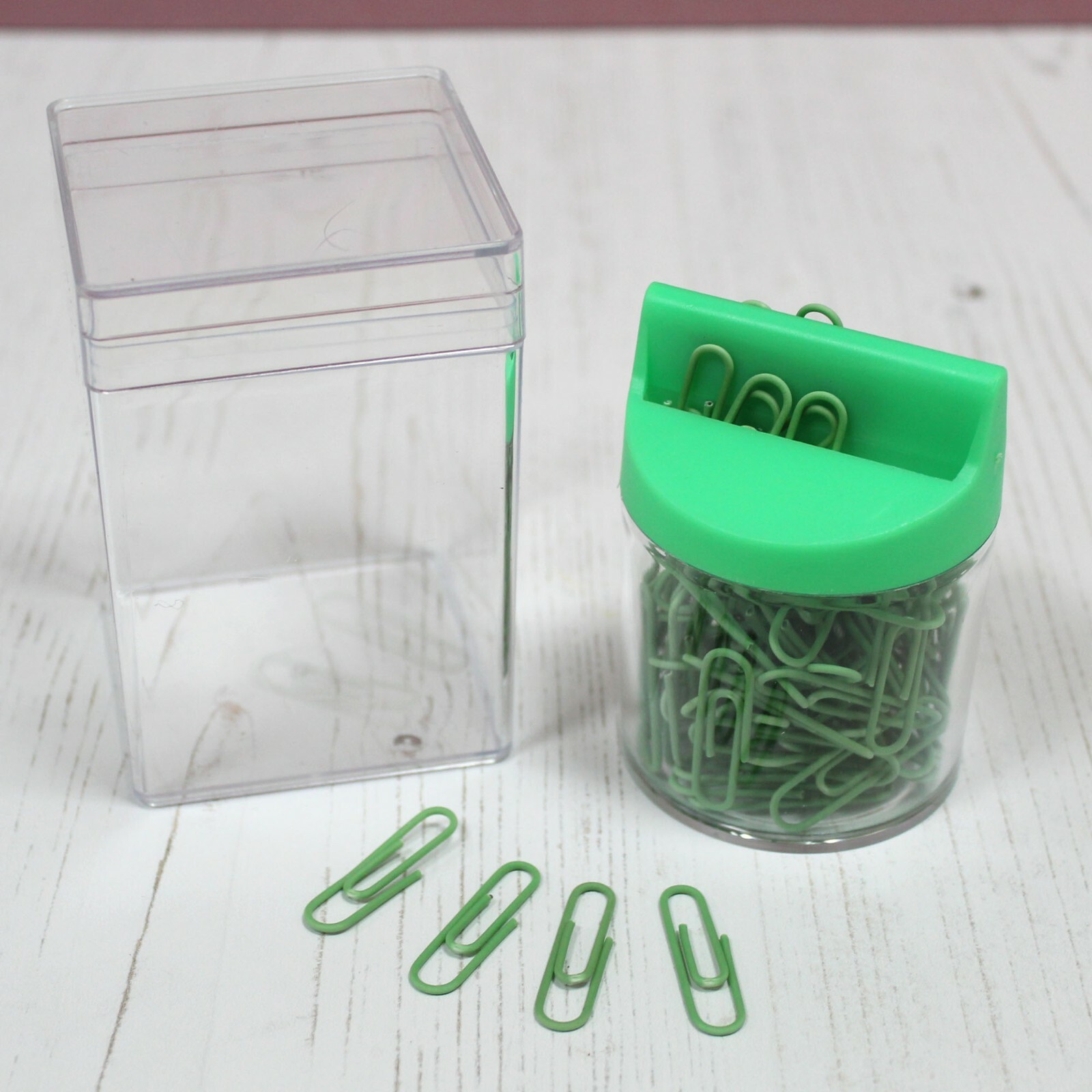 Top Paper Clip Dispenser with Clips in 15 Coloured Options & Case eBay
