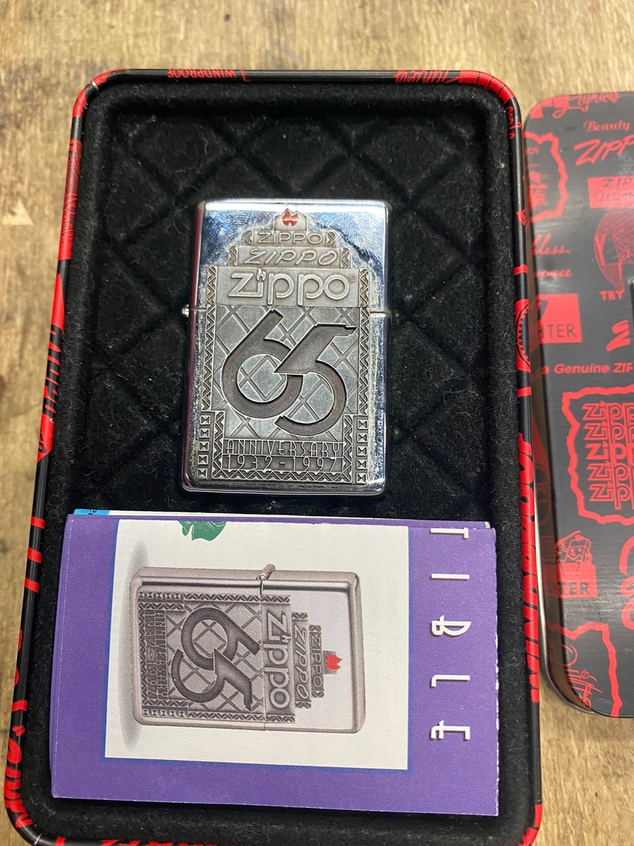 65周年記念zippo＆D-DAY未開封品 ZIPPO (ジッポ) ZIPPO 65周年記念モデル 未着火 卓上スタンド