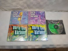 Lot of 5 Karaoke CDs - 4 Party Tyme Karaoke and 1 Venturer
