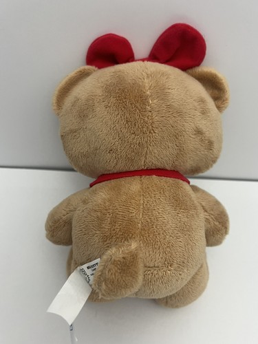 Build a Bear Sanrio Hello Kitty Holiday 2023 Tiny Chum Mini 8" Plush w/ Red Bow - Picture 6 of 13