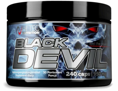 Hi Tec Nutrition - Black Devil - 240 Kapseln - DAA + Maca + Tribulus + Fenugreek