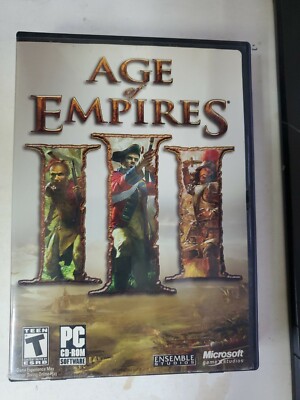 Age of Empires 3 III (PC CD-ROM, 2005) disc 2 & 3 only Product Key Disc 10d8