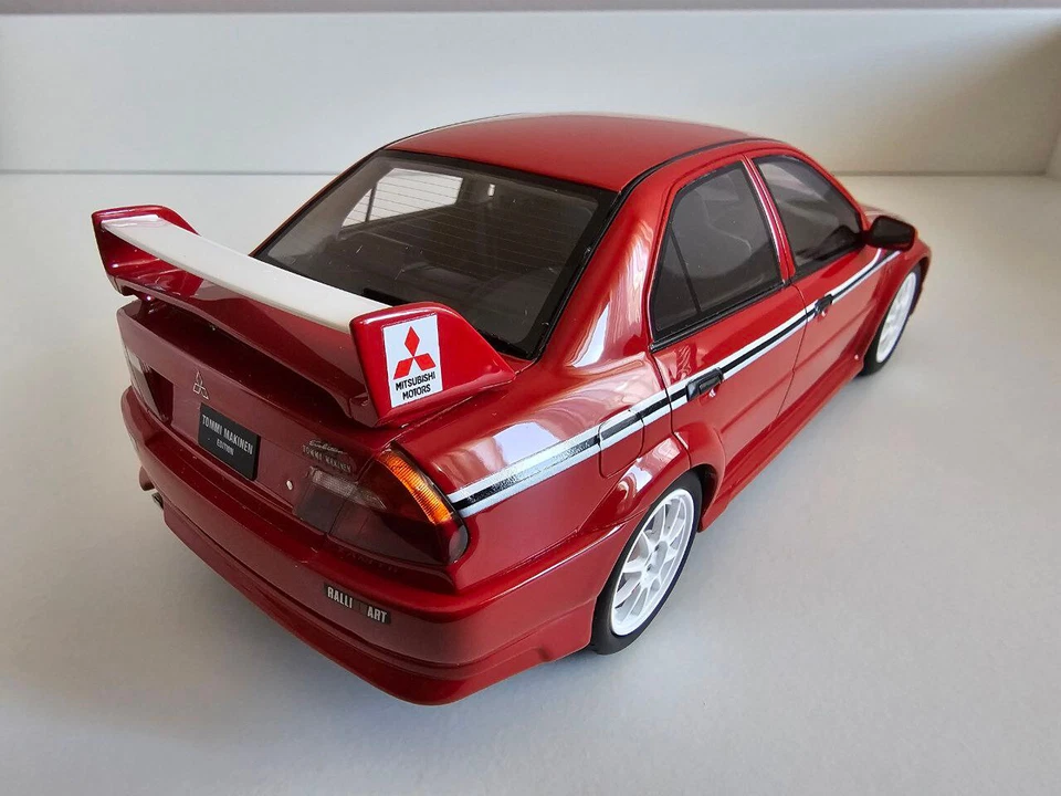 1:18 Otto OT422 Lancer Evo VI Tommi Makinen Rojo NEW NEU NUEVO NUOVO A ESTRENAR - Imagen 3 de 4