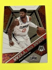 2019-20 Panini Mosaic Paul George Will To Win #18 Los Angeles Clippers (G)
